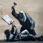 New Banksy Mural on the Royal Courts of Justice